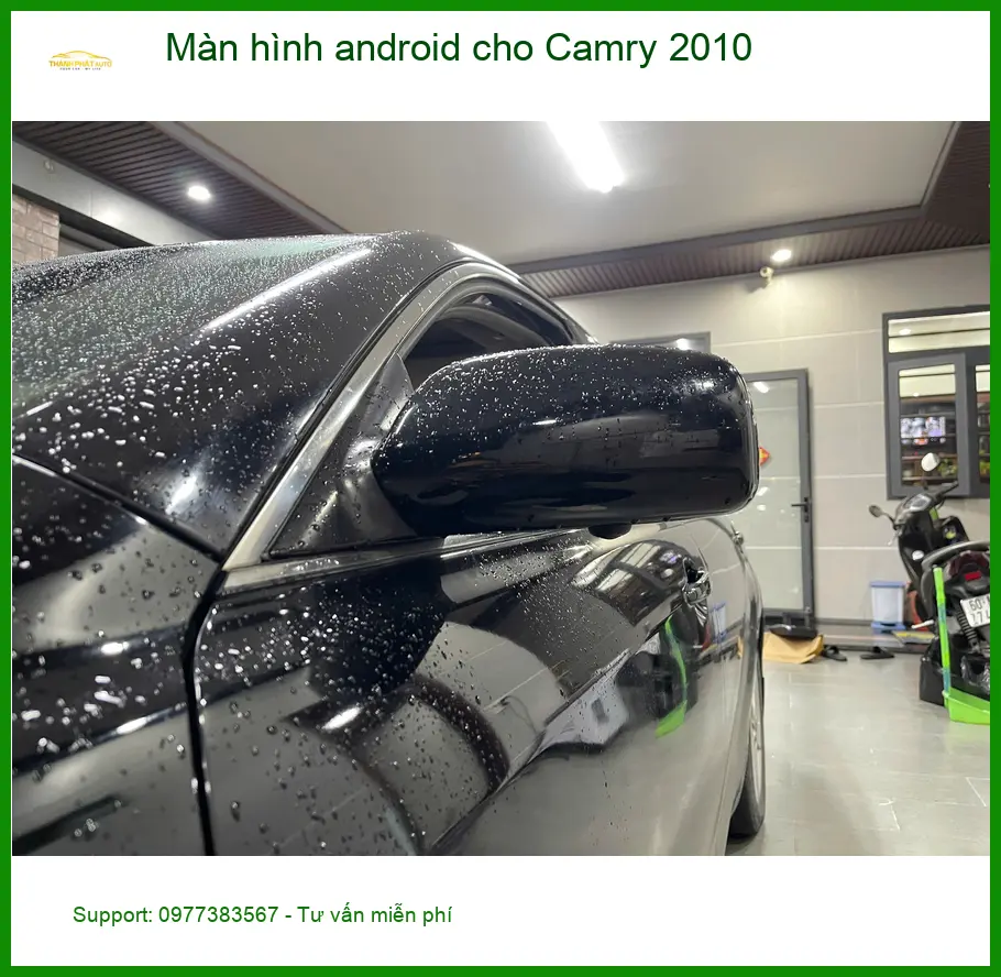 Anh Khải lắp màn hình Android cho Camry 2010 tại Quận 9 tiện ích hơn ảnh thực tế 2
