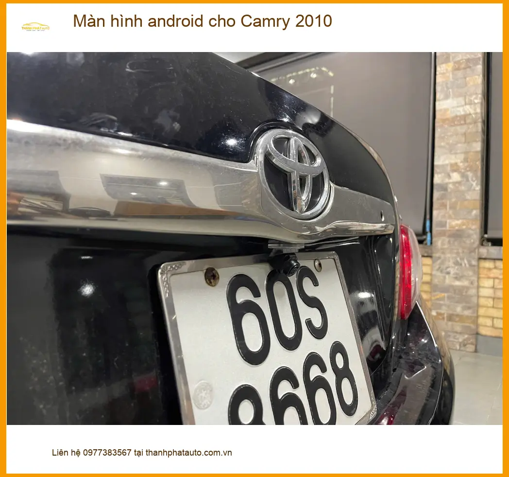 Anh Khải lắp màn hình Android cho Camry 2010 tại Quận 9 tiện ích hơn ảnh thực tế 4