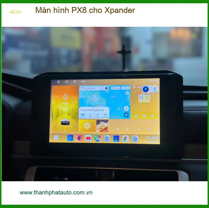 Anh Kiệt độ màn hình PX8 cho Xpander tại Quận 12, nâng tầm giải trí ảnh thực tế 2