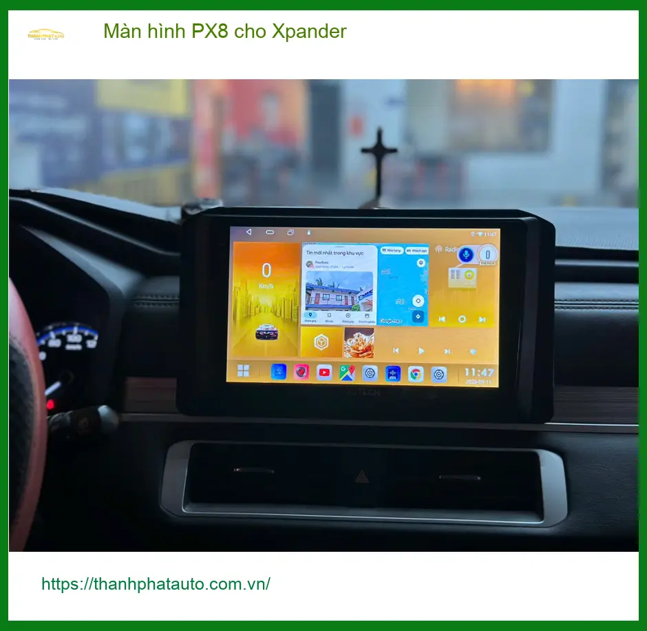 Anh Kiệt độ màn hình PX8 cho Xpander tại Quận 12, nâng tầm giải trí ảnh thực tế 5