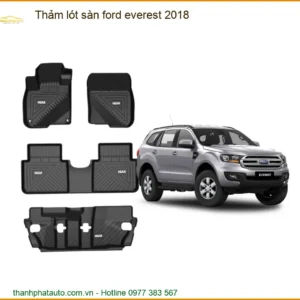 Thảm lót sàn Ford Everest 2018 - Địa Chỉ Lắp Đặt Uy Tín TPHCM