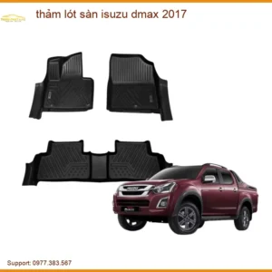 Thảm Lót Sàn Isuzu D-Max 2017 - Địa Chỉ Gắn Uy Tín TPHCM