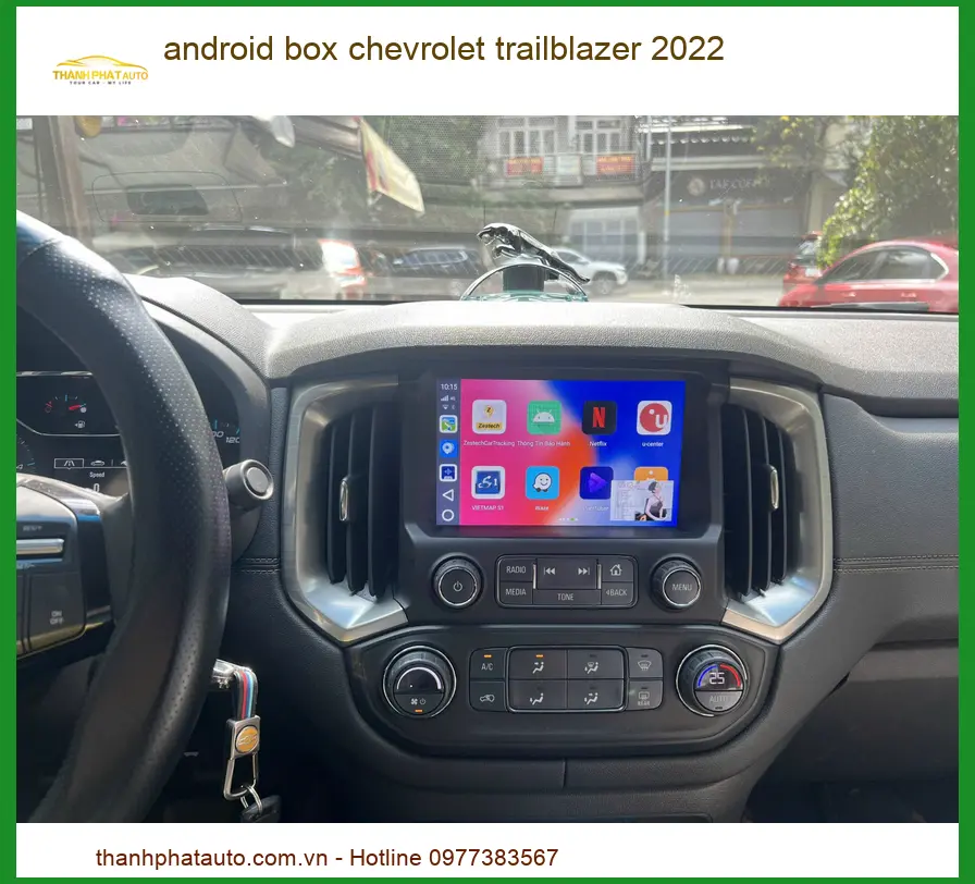 Android Box Chevrolet Trailblazer 2022 - Địa Chỉ Lắp Đặt Uy Tín TPHCM