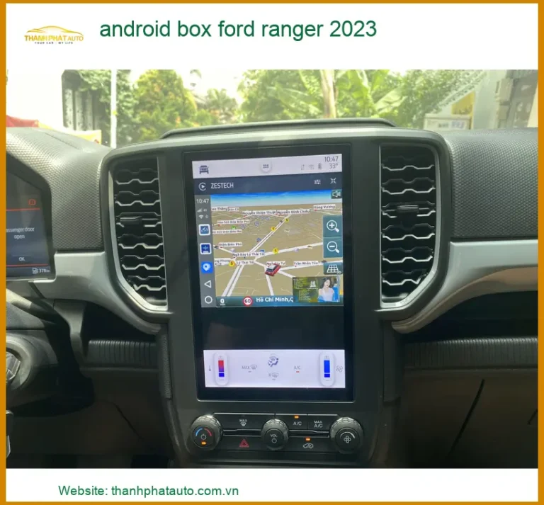 Android Box Biến Màn Zin Ford Ranger 2023 - Nơi Lắp Đặt Chính Hãng TPHCM