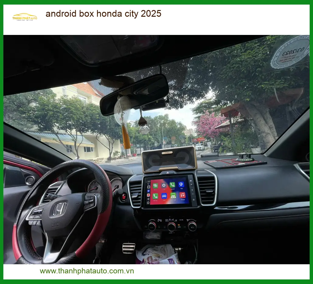 Android Box Honda City 2025 - Địa Chỉ Lắp Đặt Chính Hãng TPHCM