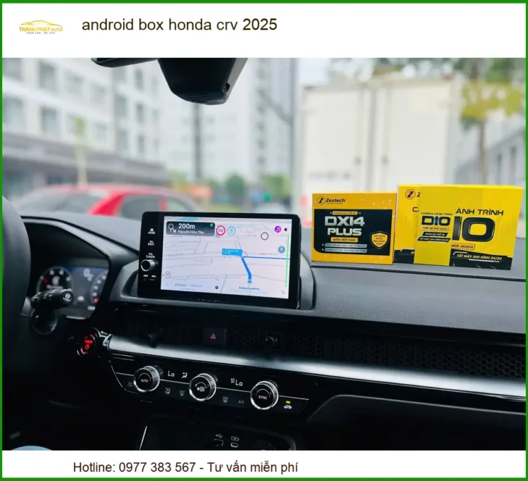 Android Box Honda CRV 2025 - Trung Tâm Lắp Đặt Uy Tín TPHCM