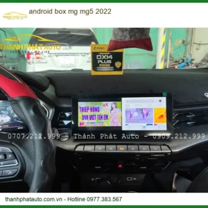Android Box Thông Minh Cho Xe MG MG5 2022 - Địa Chỉ Lắp Đặt Chính Hãng TPHCM