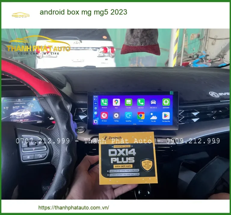 Màn Hình Android Box MG MG5 2023 - Trung Tâm Gắn Chính Hãng Giá Tốt TPHCM