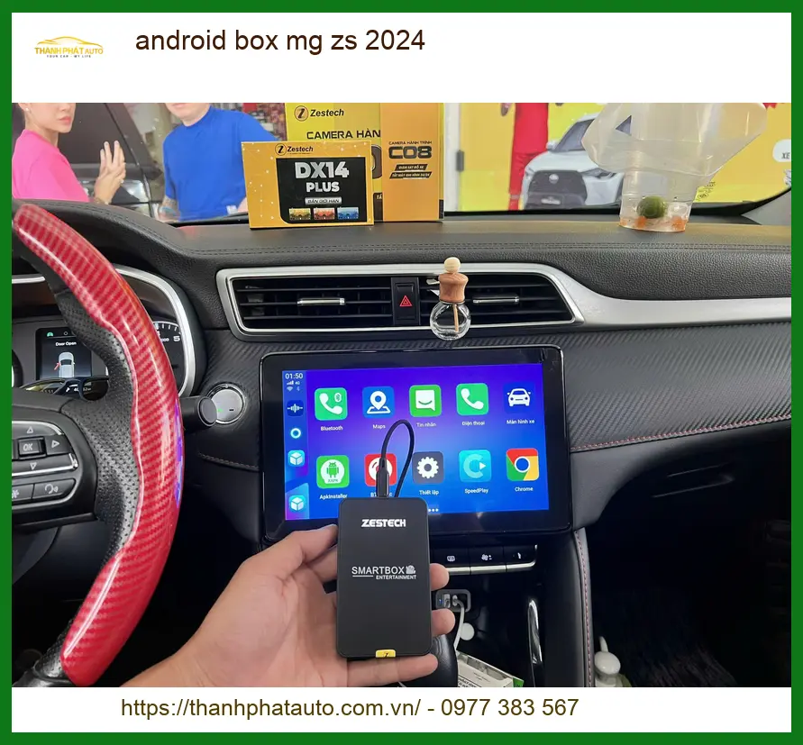 Android Box MG ZS 2024 - Trung Tâm Lắp Đặt Chính Hãng Giá Tốt TPHCM