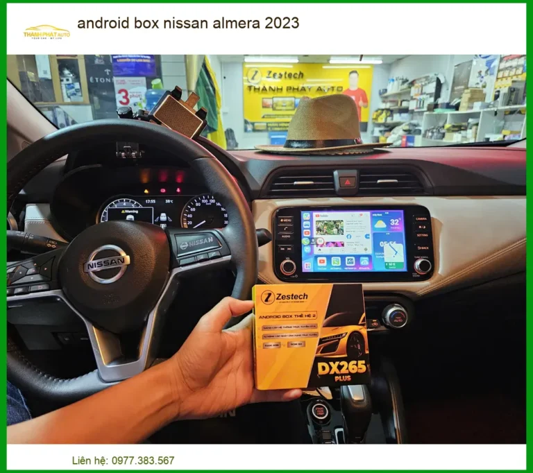 Android Box Nissan Almera 2023 - Trung Tâm Lắp Đặt Chính Hãng Uy Tín TPHCM
