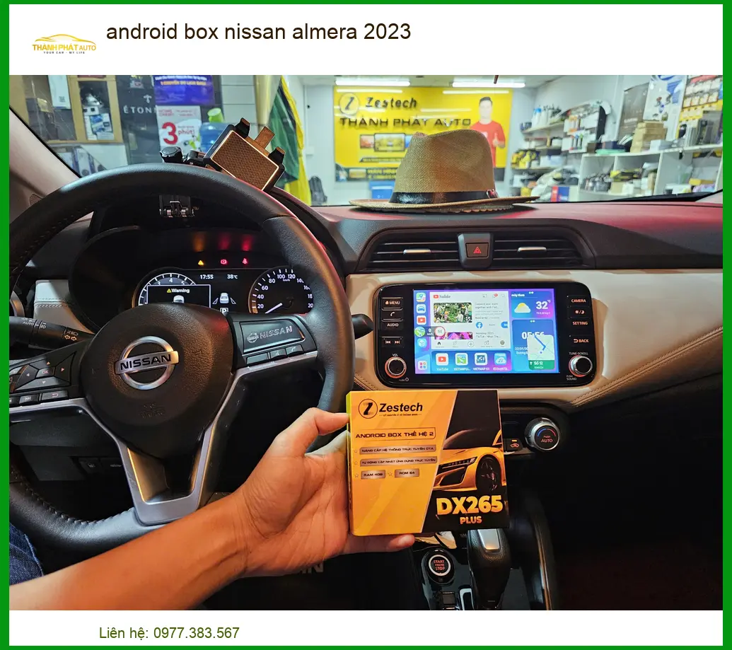 Android Box Nissan Almera 2023 - Trung Tâm Lắp Đặt Chính Hãng Uy Tín TPHCM