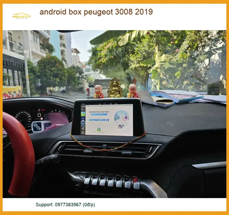 Android Box Cho Peugeot 3008 2019 - Địa Chỉ Lắp Đặt Chính Hãng TPHCM