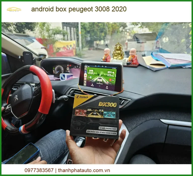Android Box Peugeot 3008 2020 - Địa Chỉ Lắp Đặt Chính Hãng Giá Tốt TPHCM