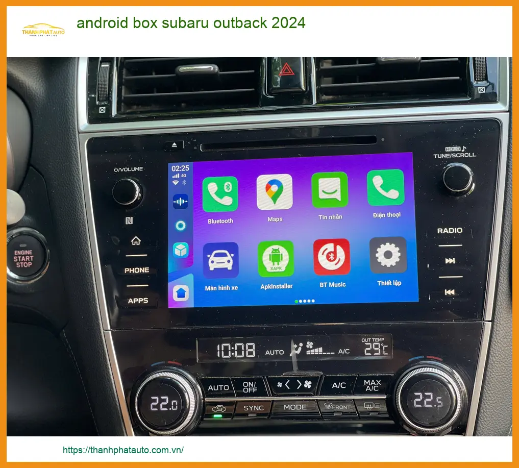 Android Box Subaru Outback 2024 - Trung Tâm Lắp Đặt Uy Tín TPHCM