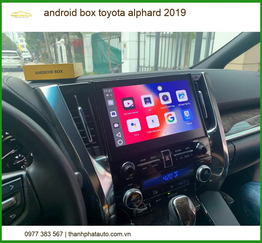 Android Box Toyota Alphard 2019 - Trung Tâm Lắp Đặt Chính Hãng TPHCM