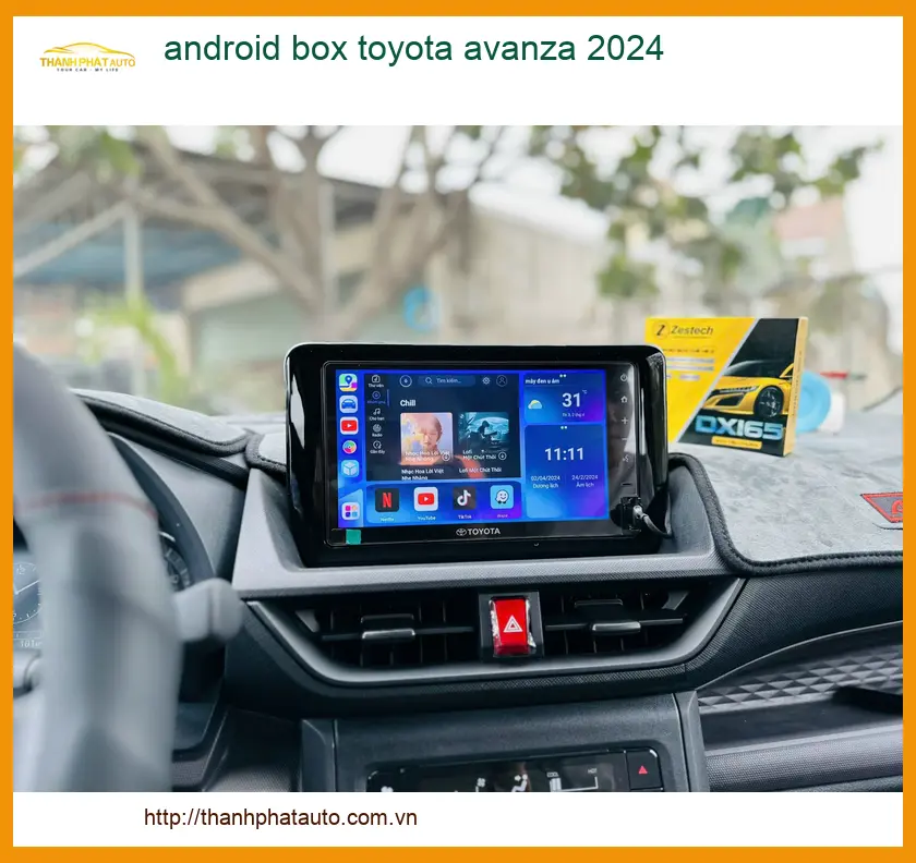 Box Android Toyota Avanza 2024 - Địa Chỉ Lắp Đặt Uy Tín TPHCM