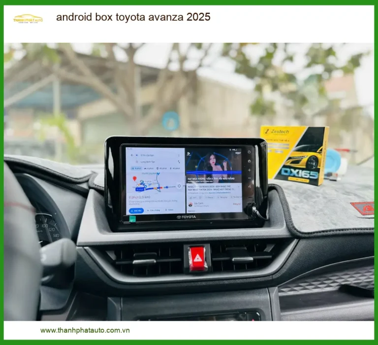 Android Box Zestech Toyota Avanza 2025 - Trung Tâm Lắp Đặt Uy Tín TPHCM