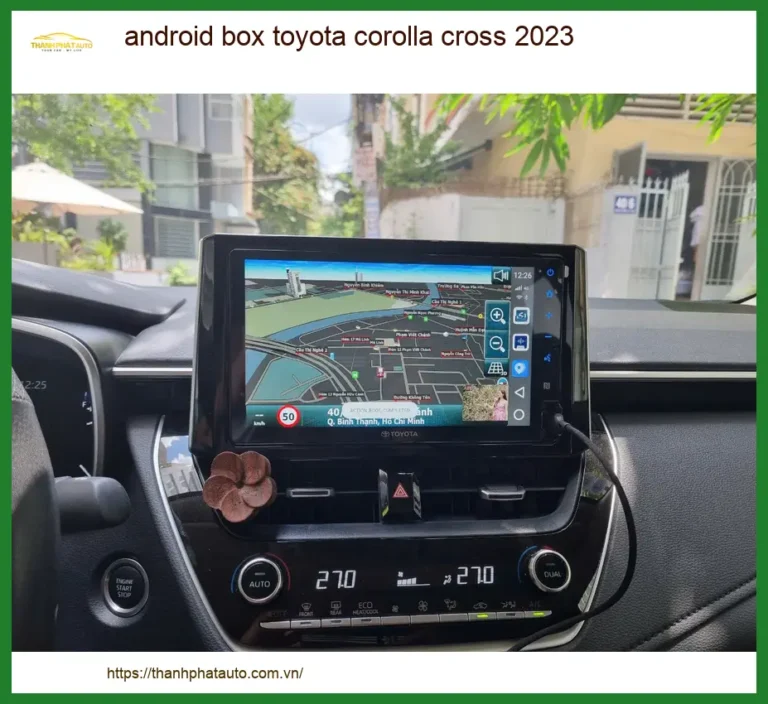 Android Box Toyota Corolla Cross 2023 - Trung Tâm Nâng Cấp Chính Hãng TPHCM