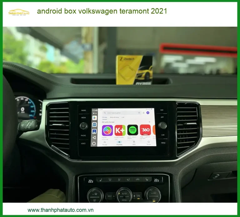 Box Android Volkswagen Teramont 2021 - Trung Tâm Lắp Đặt Uy Tín TPHCM