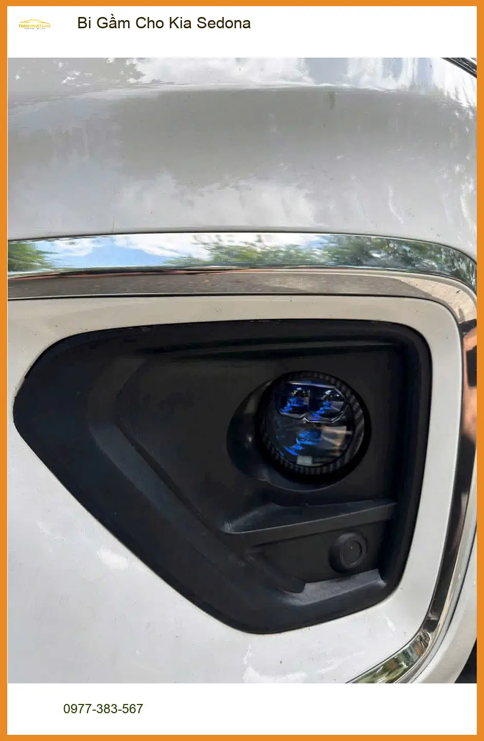 Chị Thảo độ Bi Gầm cho Kia Sedona tại Quận Thủ Đức để tăng cường an toàn ảnh thực tế 2