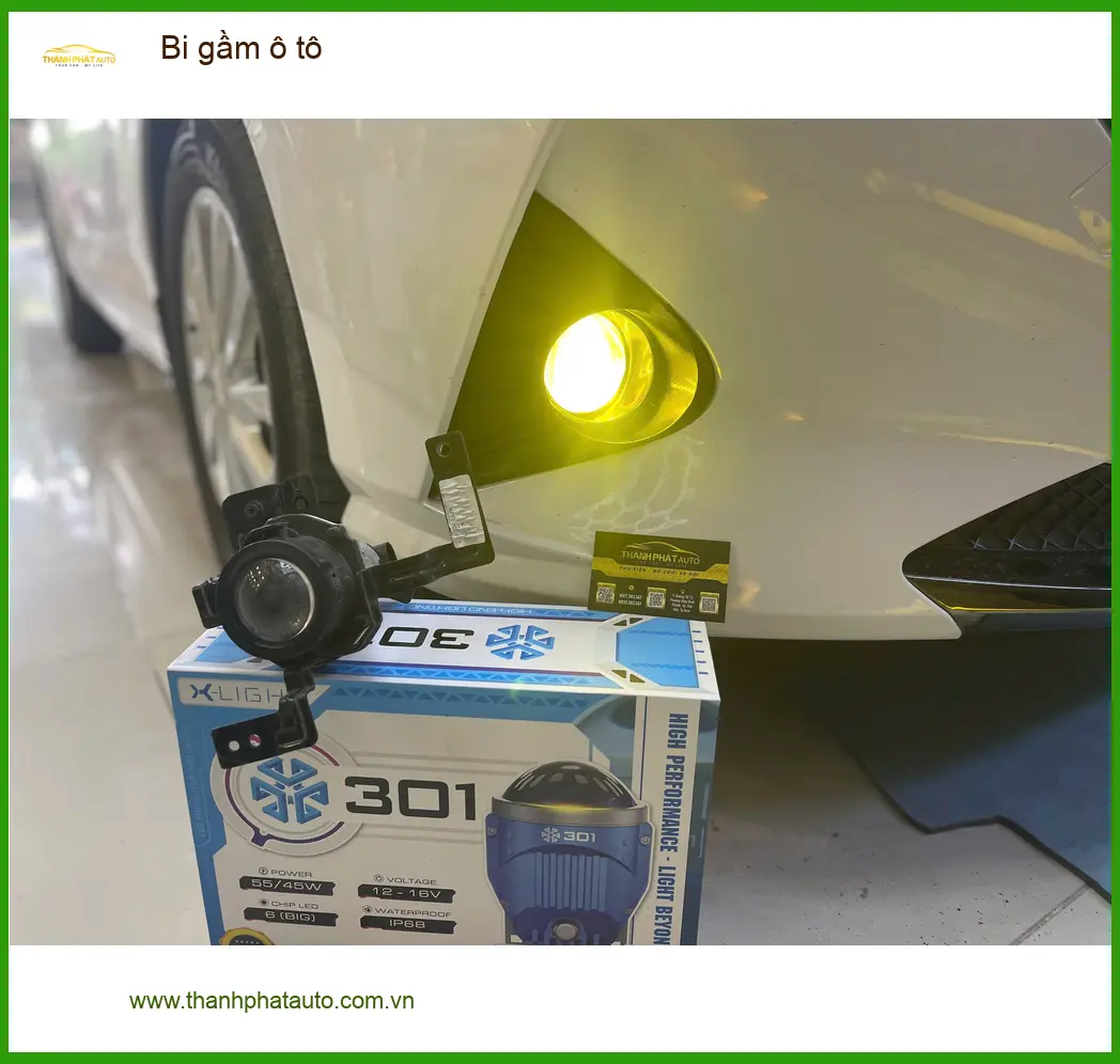 Chị Thảo độ bi gầm ô tô Hyundai Creta tại Quận 3 vì đi đêm trời mưa không đủ ánh sáng ảnh thực tế 3