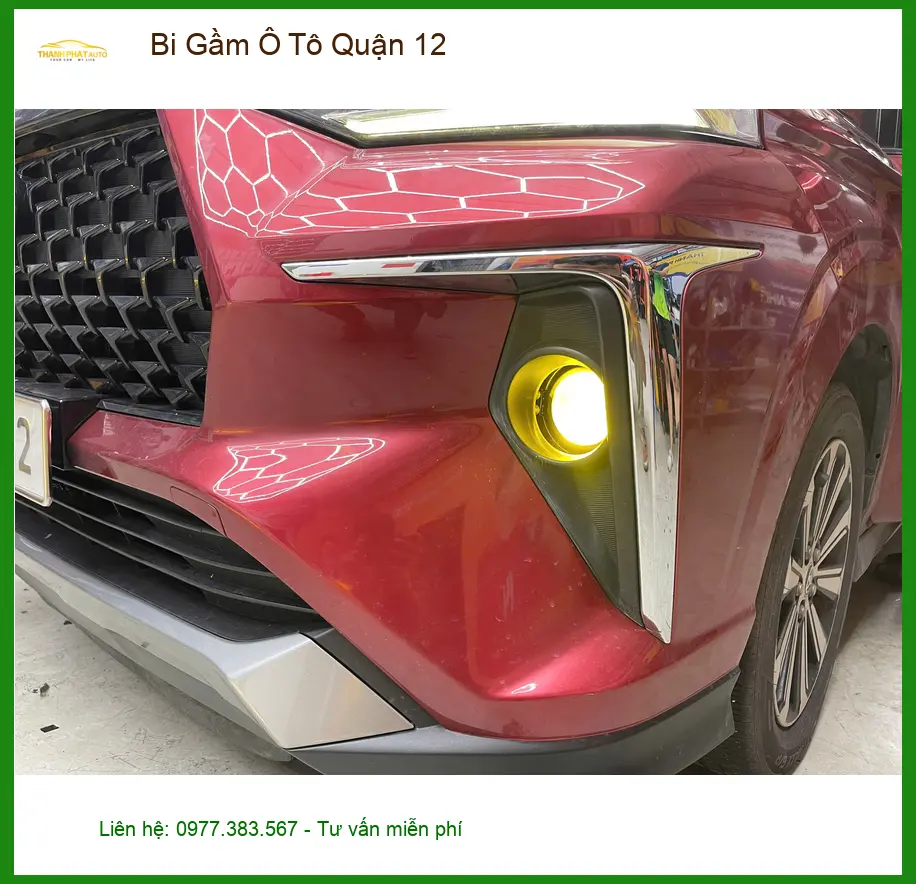 Anh Việt độ Bi Gầm Ô Tô cho Honda Civic để cải thiện tầm nhìn khi đi đêm tại Quận 12 ảnh thực tế 3