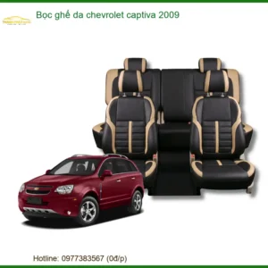Bọc Ghế Da Cao Cấp Chevrolet Captiva 2009 - Địa Chỉ Lắp Đặt Uy Tín TPHCM