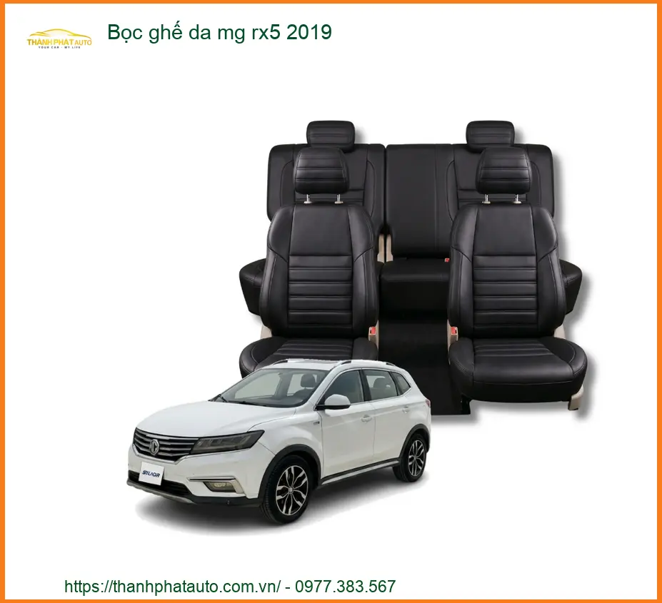 Bọc ghế da MG RX5 2019 - Trung Tâm Lắp Đặt Chính Hãng TPHCM