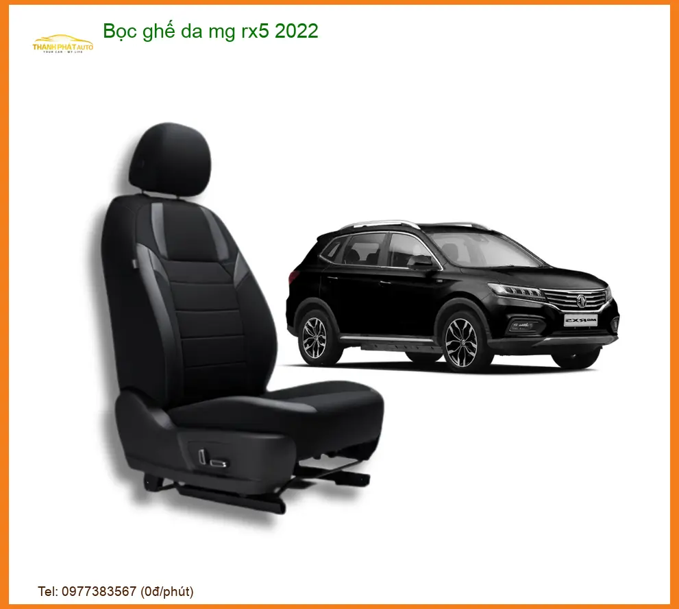 Bọc Ghế Da Cao Cấp MG RX5 2022 - Địa Chỉ Lắp Đặt Chính Hãng TPHCM