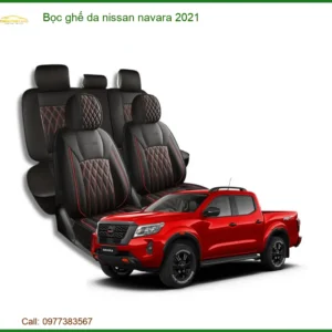 Bọc Ghế Da Nội Thất Nissan Navara 2021 - Địa Chỉ Lắp Đặt Uy Tín TPHCM