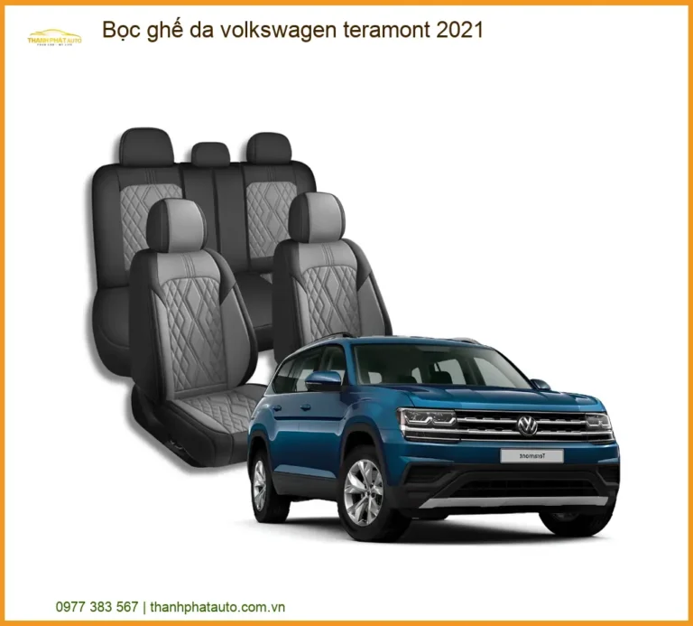 Bọc Ghế Da Volkswagen Teramont 2021 - Trung Tâm Lắp Đặt Uy Tín TPHCM