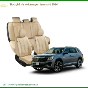 Bọc Ghế Da Volkswagen Teramont 2024 - Địa Chỉ Lắp Đặt Uy Tín TPHCM