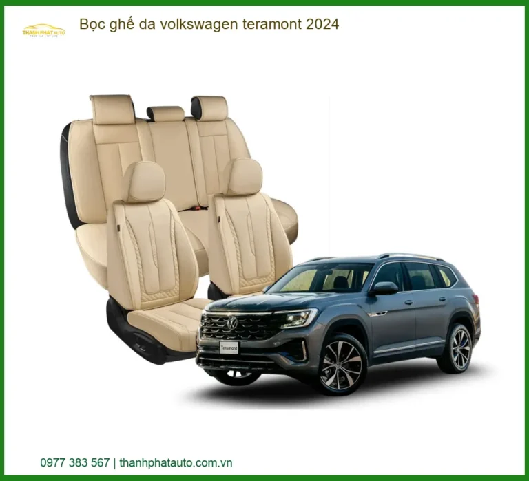 Bọc Ghế Da Volkswagen Teramont 2024 - Địa Chỉ Lắp Đặt Uy Tín TPHCM