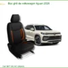 Bọc Ghế Da Volkswagen Tiguan 2026 - Trung Tâm Gắn Chính Hãng TPHCM