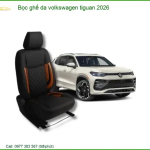 Bọc Ghế Da Volkswagen Tiguan 2026 - Trung Tâm Gắn Chính Hãng TPHCM