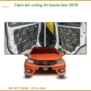 Cách Âm Chống Ồn Honda Brio 2018 - Địa Chỉ Lắp Đặt Uy Tín TPHCM