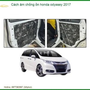 Cách Âm Chống Ồn Honda Odyssey 2017 - Địa Chỉ Lắp Đặt Chính Hãng TPHCM