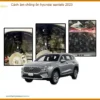 Cách âm chống ồn Hyundai Santafe 2023 - Trung Tâm Lắp Đặt Uy Tín TPHCM