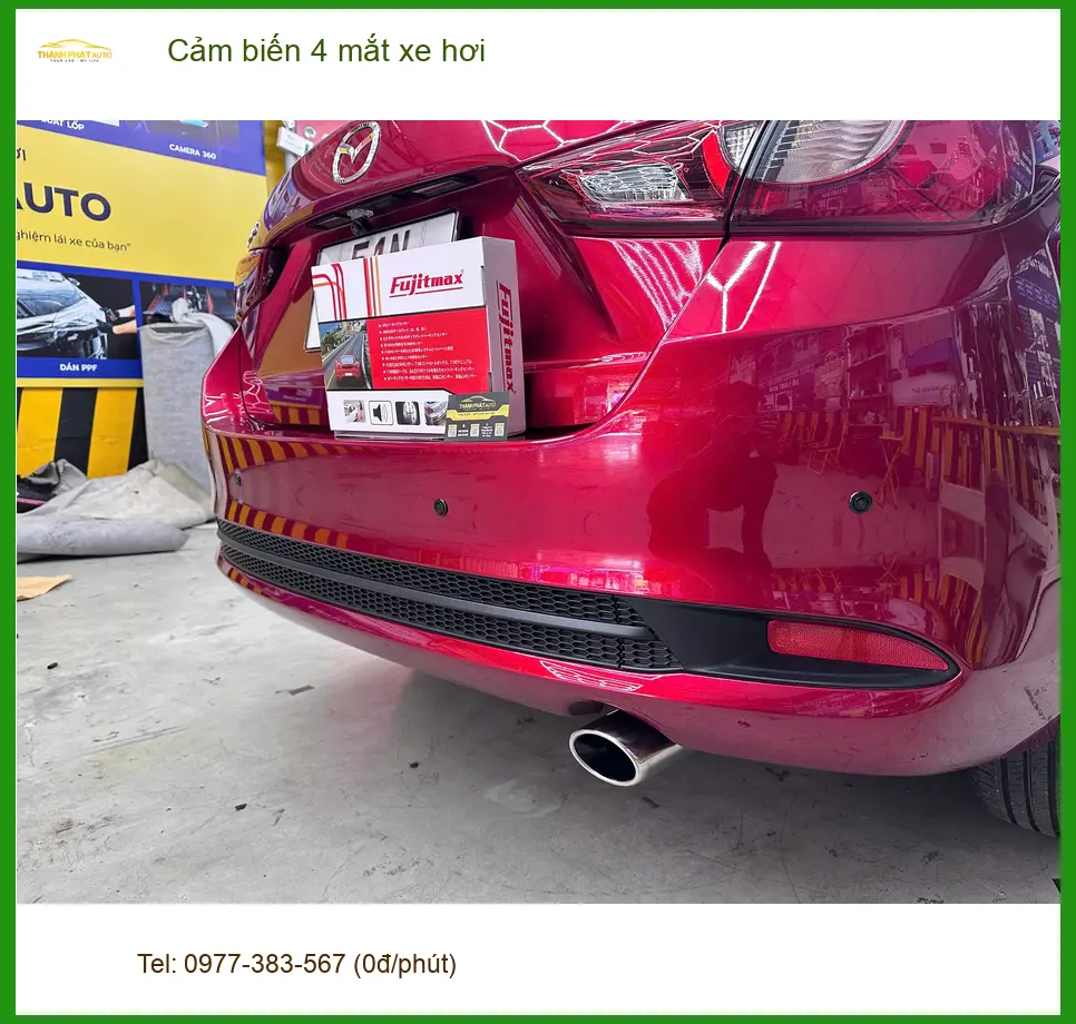 Anh Thắng lắp cảm biến 4 mắt Kia Seltos ở Quận Bình Thạnh tránh va quệt ảnh thực tế 3