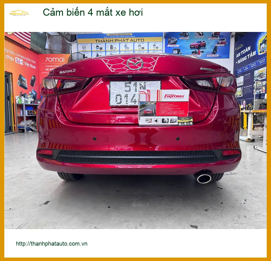 Anh Thắng lắp cảm biến 4 mắt Kia Seltos ở Quận Bình Thạnh tránh va quệt ảnh thực tế 5