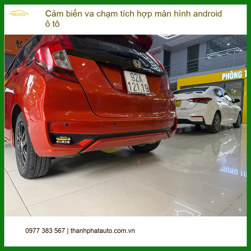 Anh Duy lắp cảm biến va chạm màn hình Android cho Hyundai Accent ở Quận 5 ảnh thực tế 2