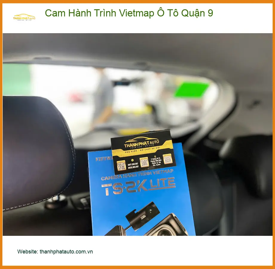 Anh Quang lắp Cam Hành Trình Vietmap Ô Tô cho Honda CRV tại Quận 9 ảnh thực tế 5