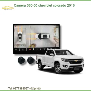 Camera 360 độ Chevrolet Colorado 2016 - Địa Chỉ Lắp Đặt Uy Tín TPHCM