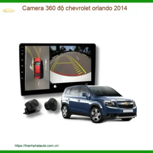 Camera 360 độ Chevrolet Orlando 2014 - Địa Chỉ Lắp Đặt Uy Tín TPHCM