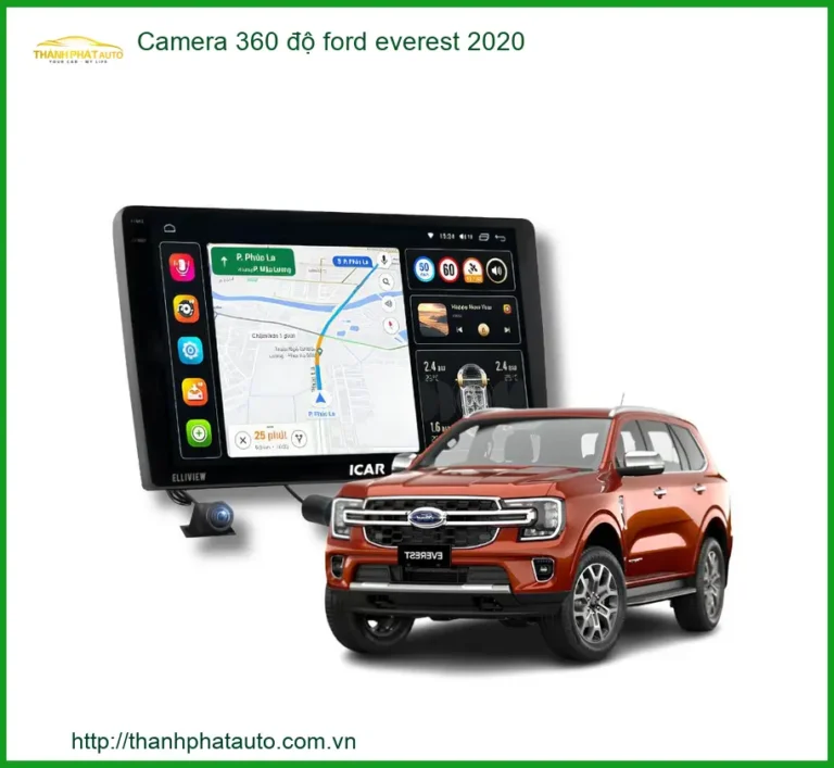 Camera 360 độ Ford Everest 2020 - Trung Tâm Lắp Đặt Uy Tín TPHCM