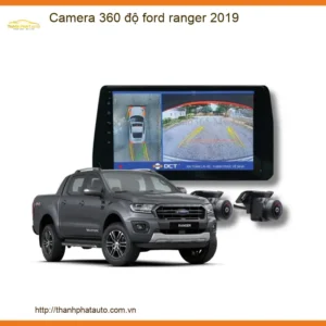 Camera 360 Độ Ford Ranger 2019 - Địa Chỉ Lắp Đặt Uy Tín TPHCM