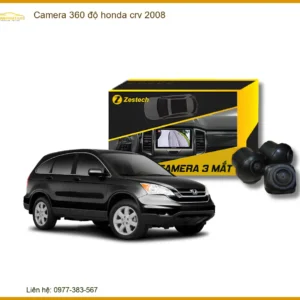 Hệ Thống Camera 360 độ Honda CRV 2008 - Địa Chỉ Lắp Đặt Uy Tín TPHCM