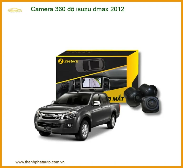 Camera 360 độ Isuzu Dmax 2012 - Địa Chỉ Lắp Đặt Chính Hãng TPHCM