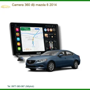 Camera 360 độ Mazda 6 2014 - Địa Chỉ Gắn Chính Hãng Giá Tốt TPHCM