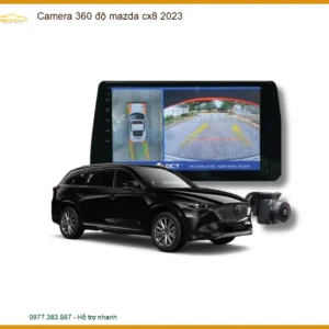 Camera 360 độ Mazda CX8 2023 - Trung Tâm Lắp Đặt Uy Tín TPHCM